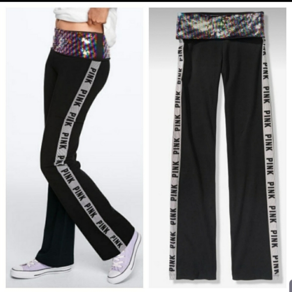 PINK Victoria's Secret Pants - BLING VICTORIA'S SECRET  PANTS SIZE S